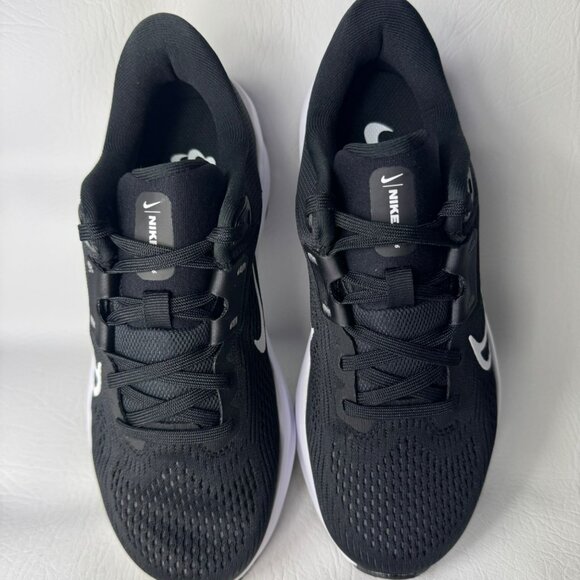 H119 - SIZE 6.5 WOMENS NIKE QUEST 6 BLACK/ WHITE FD6034 001 - Picture 8 of 10